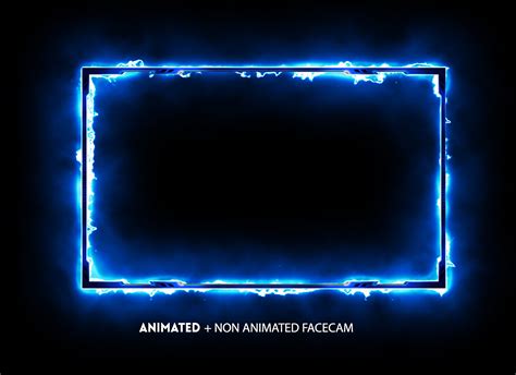 Free customizable Twitch webcam overlay templates 